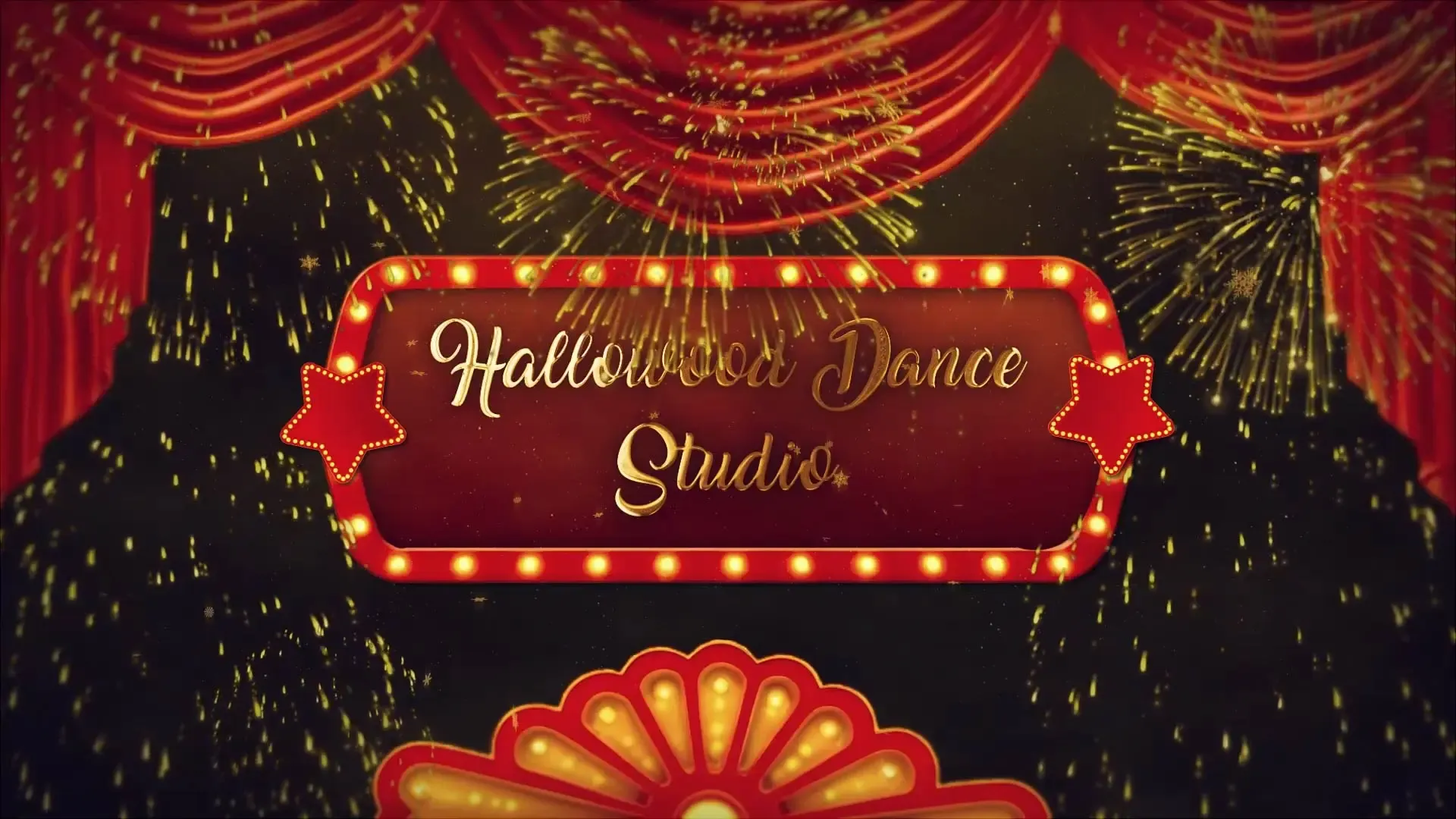 Hollywood Dance Studio Logo Animation